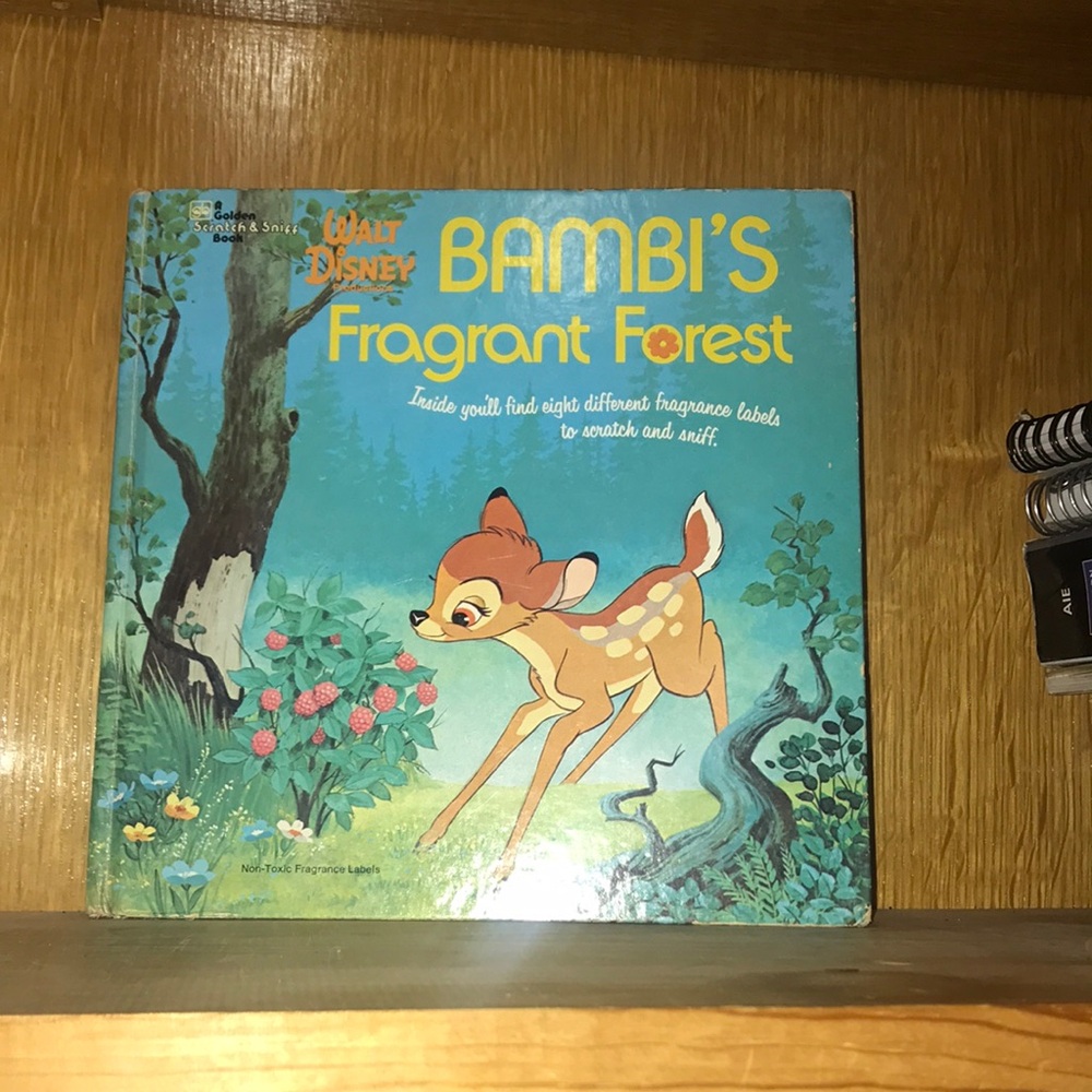 Disney Bambi's Fragrant Forest Book
